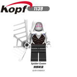 Legoings Building Blocks Super Hereos The Avengers Stan Lee Thor Korg Nova Captain Marvel Figures For Children Gift XH 1131
