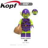 Legoings Building Blocks Super Hereos The Avengers Stan Lee Thor Korg Nova Captain Marvel Figures For Children Gift XH 1131