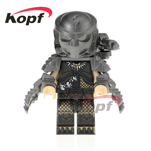 Legoings Alien vs Predator Movie Building blocks Legoing Technic Figures Bricks the Walking Dead Children Toys Juguetes PG1127