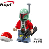 Legoings Figures Building Blocks Merry Christmas Stormtrooper Bobifeite Das Vida Bricks Ninjagoed Toys For Children Gift PG8200