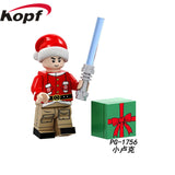 Legoings Figures Building Blocks Merry Christmas Stormtrooper Bobifeite Das Vida Bricks Ninjagoed Toys For Children Gift PG8200