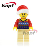 Legoings Figures Building Blocks Merry Christmas Stormtrooper Bobifeite Das Vida Bricks Ninjagoed Toys For Children Gift PG8200