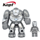 Legoings Figures Infinity War Avengers 3 Mark 44 36 Iron  Man Patrot Building Blocks Dolls Ninjagoed Toys  For Children Gift