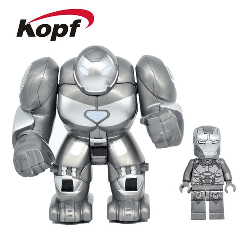 Legoings Figures Infinity War Avengers 3 Mark 44 36 Iron  Man Patrot Building Blocks Dolls Ninjagoed Toys  For Children Gift