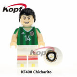 20Pcs Super Heroes Green Gremlins Figures Stripe Legoed Dimensions 71256 Bricks Model Building Blocks Children Toys Gift KF463