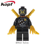 Legoed Super Heroes Iron Man Venom Mark 9 Batgirl Talon Building Blocks Bricks Minifigured Action Gift Toys For Children KF611