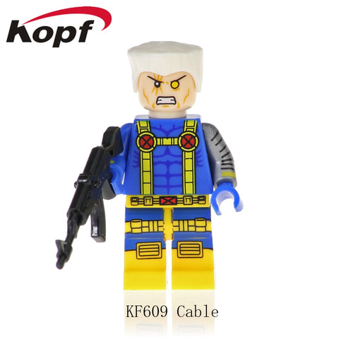 Legoings Super Heroes Batman Venom Cable Talon Spiderman Building Blocks Bricks Minifigured Action Gift Toys For Children KF609