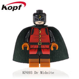 Single Sale Legoings Building BLocks Super Heroes Dr Midnite Superboy Joker Action Figures Bricks Gift Toys For Children KF693