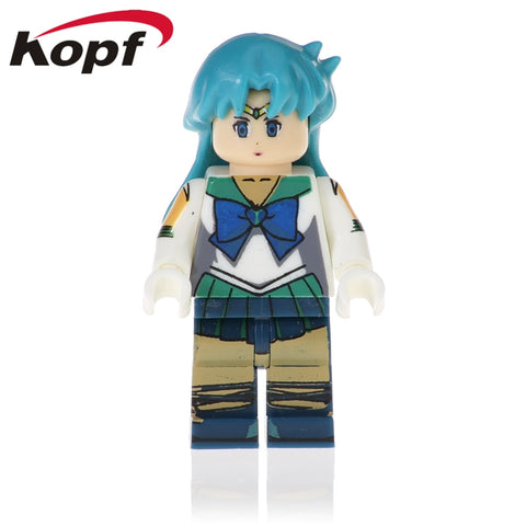 Ninjagoed Minifigured Building Blocks Sailor Moon Legoing Month Hare Mizuno Ami Muye Zhenqin Dolls Gift For Children Toys PG1318