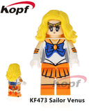 Ninjagoed Minifigured Building Blocks Sailor Moon Legoing Month Hare Mizuno Ami Muye Zhenqin Dolls Gift For Children Toys PG1318