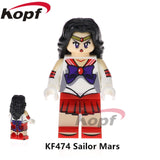 Ninjagoed Minifigured Building Blocks Sailor Moon Legoing Month Hare Mizuno Ami Muye Zhenqin Dolls Gift For Children Toys PG1318