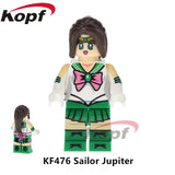 Ninjagoed Minifigured Building Blocks Sailor Moon Legoing Month Hare Mizuno Ami Muye Zhenqin Dolls Gift For Children Toys PG1318