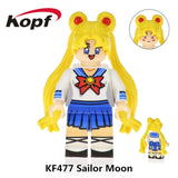 Ninjagoed Minifigured Building Blocks Sailor Moon Legoing Month Hare Mizuno Ami Muye Zhenqin Dolls Gift For Children Toys PG1318