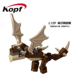Legoings Building Blocks Fantasy Novel Harry Potter Thunderbird Aragog Hugarian Horntail Figures Bricks For Children Toys L154