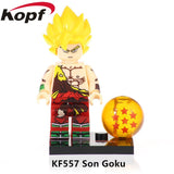 Legoings Figures Dragon Ball Z Building Blocks Raditz King Vegeta Recoom Son Goku NinajagoINGly Bricks Toys For Children KF668