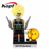 Legoings Figures Dragon Ball Z Building Blocks Raditz King Vegeta Recoom Son Goku NinajagoINGly Bricks Toys For Children KF668