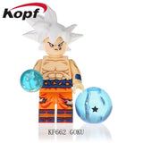 Legoings Figures Dragon Ball Z Building Blocks Raditz King Vegeta Recoom Son Goku NinajagoINGly Bricks Toys For Children KF668