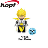Legoings Figures Dragon Ball Z Building Blocks Raditz King Vegeta Recoom Son Goku NinajagoINGly Bricks Toys For Children KF668