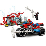 282Pcs Legoings Minifigured Building Blocks Spider-man Chariot Super Heroes Bricks Action Dolls Gift Toys For Children DLP2003