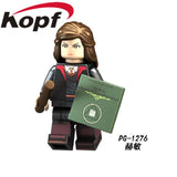 Single Sale Legoings Building Blocks Harry Potter Hermione Ron Ginny Bricks Figures Education Toys For Children Gift PG1276