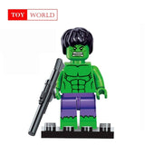 Hot legoing Marvel Avengers Hulk Captain America  Guardians of the Galaxy Batman Building Blocks Super Heroes Figures toys