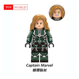 Hot legoing Marvel Avengers Hulk Captain America  Guardians of the Galaxy Batman Building Blocks Super Heroes Figures toys