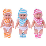 Soft Vinyl Reborn Baby Doll Cute Simulation Doll Real Life Into The Water for Bathing Baby Early Education Toys Children's Gift