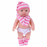 Soft Vinyl Reborn Baby Doll Cute Simulation Doll Real Life Into The Water for Bathing Baby Early Education Toys Children's Gift
